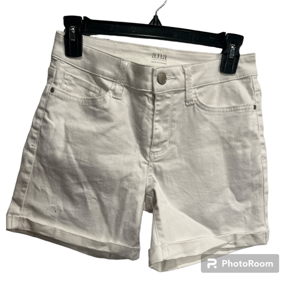 A.N.A. white  denim shorts. Size 2